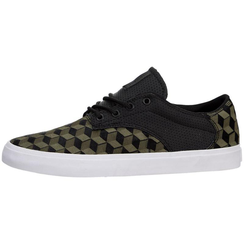 Zapatillas Bajas Supra Argentina Hombre - PISTOL Verde Negras (MFGNO-6201)